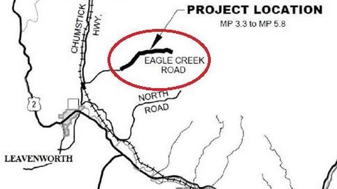 Work begins on Eagle Creek Road improvement project